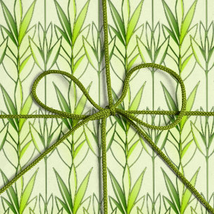 Papel De Regalo Patrón decáreo de la naturaleza del follaje tropic