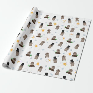 Papel De Regalo Patrón del día de la niebla