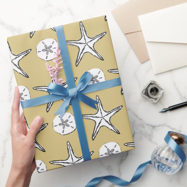 Papel De Regalo Patrón del dólar de arena estelar (Regalar)