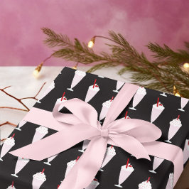 Papel De Regalo Patrón Diner Milkshakes de los años 50