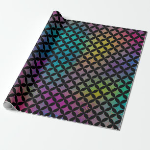 Papel De Regalo Patrón elegante y moderno abstracto de diamantes c