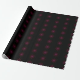 Papel De Regalo Patrón en negro y rosa