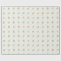 Patrón Estrella Fundida Azul Rojo