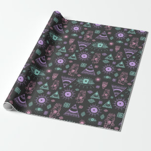Papel De Regalo Patrón étnico de Bonito