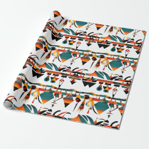Papel De Regalo Patrón étnico, diseño étnico, etnia