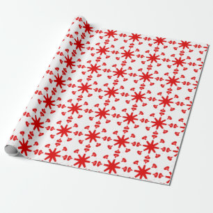 Papel De Regalo Patrón étnico rojo