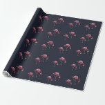 Papel De Regalo Patrón Flamingo Rosa Lover Funny<br><div class="desc">¡Desate tu lado tropical con nuestro papel de envoltura Flamingo Paradise! Este diseño vibrante se caracteriza por una multitud de flamencos que se alzan sobre un telón de fondo de palmeras exuberantes y agua turquesa. La forma perfecta de añadir un toque de exotismo a sus regalos, este artículo hará de...</div>