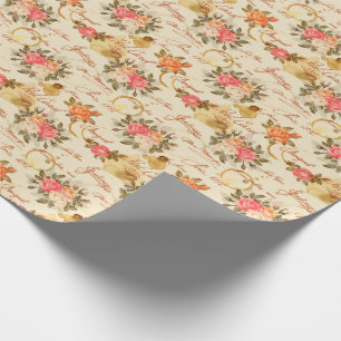 Papel De Regalo Patrón floral