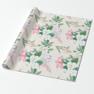 Papel De Regalo Patrón floral