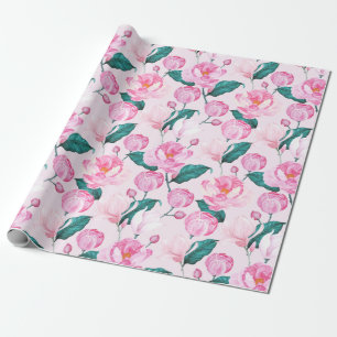 Papel De Regalo Patrón floral