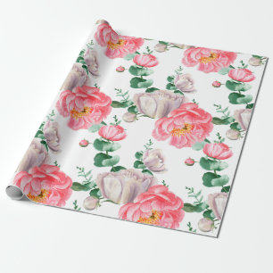 Papel De Regalo Patrón floral