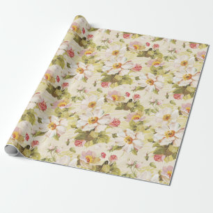 Papel De Regalo Patrón floral