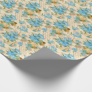 Papel De Regalo Patrón floral