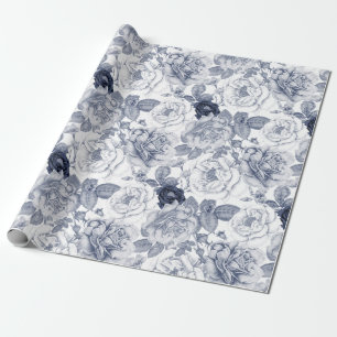 Papel De Regalo Patrón floral