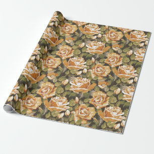 Papel De Regalo Patrón floral
