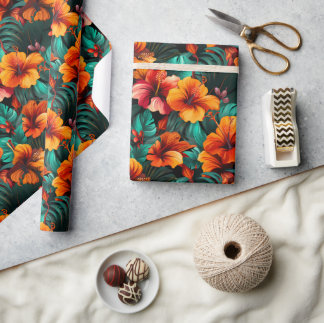 Papel De Regalo Patrón floral #14