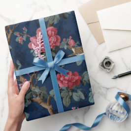 Papel De Regalo Patrón floral de chinoiserie