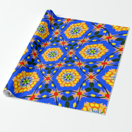 Papel De Regalo Patrón floral estético