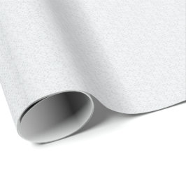 Papel De Regalo Patrón floral geométrico gris claro