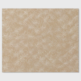 Papel De Regalo Patrón Floral Mínimo de Batik