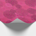 Papel De Regalo Patrón floral moderno de moda<br><div class="desc">Moda floral de bonito moderna en tonos fuscos y rosas.</div>