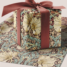 Papel De Regalo Patrón floral Rosa William Morris Pimpernel