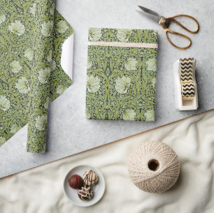 Papel De Regalo Patrón floral vintage de William Morris Pimpernel