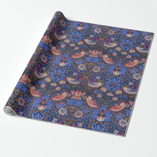 Papel De Regalo Patrón floral William Morris Strawberry Thief