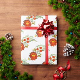 Papel De Regalo Patrón folclórico ucraniano. Ucrania