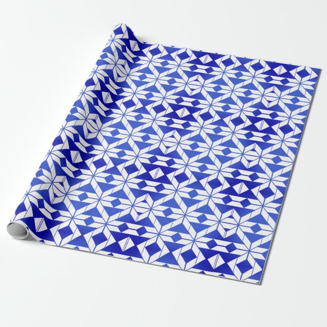 Papel De Regalo Patrón geométrico (Desenrollado)