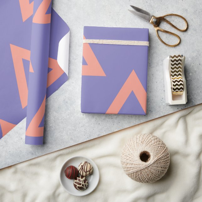 Papel De Regalo Patrón geométrico 16 (Artesanía)