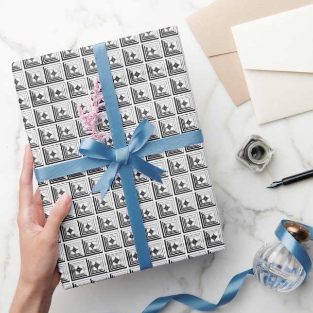 Papel De Regalo Patrón geométrico de colgante (Regalar)