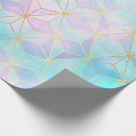 Papel De Regalo Patrón geométrico de vidrio irlandés