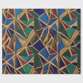 Papel De Regalo Patrón geométrico moderno