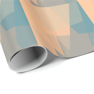 Papel De Regalo Patrón geométrico mosaico de colores modernos #11