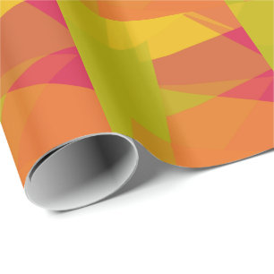 Papel De Regalo Patrón geométrico mosaico de colores modernos #12