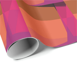 Papel De Regalo Patrón geométrico mosaico de colores modernos #9