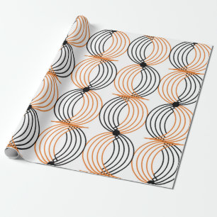 Papel De Regalo Patrón geométrico sin soldadura con líneas ondulad