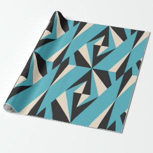 Papel De Regalo Patrón geométrico uniforme abstracto moderno con t
