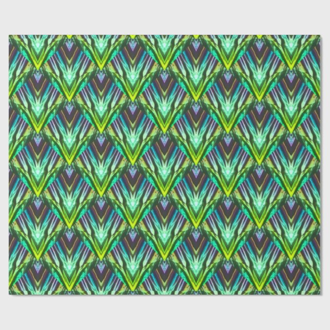 Papel De Regalo Patrón Gondoler fer de lance (Superficie plana)