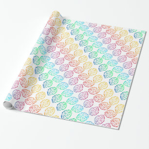 Papel De Regalo Patrón gráfico de arcoíris