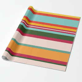 Papel De Regalo Patrón Guay, colorido y divertido