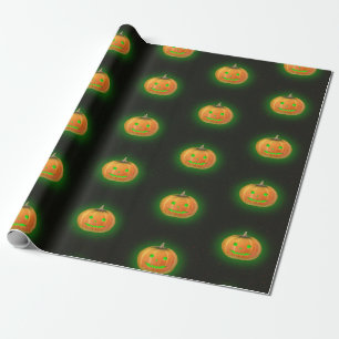 Papel De Regalo Patrón Halloween Spooktacular de sonrisa
