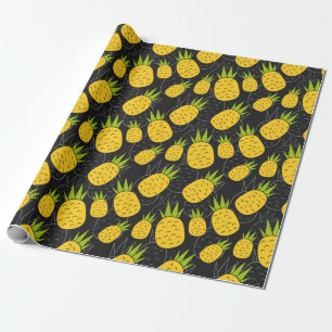 Papel De Regalo Patrón ininterrumpido de frutas   Patrón de superf
