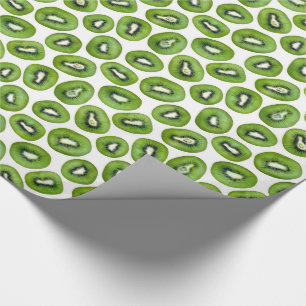 Papel De Regalo Patrón Kiwi