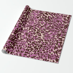 Papel De Regalo Patrón leopardo, impresión leopardo, impresión ani