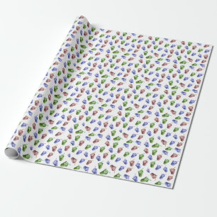 Papel De Regalo Patrón lindo Yogurt