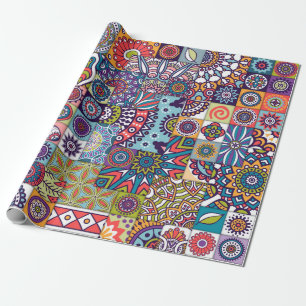 Papel De Regalo Patrón Mandala