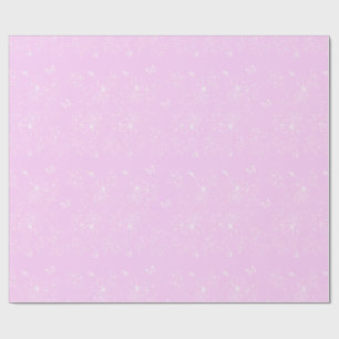 Papel De Regalo Patrón Minimalista floral rosa Resumen moderno