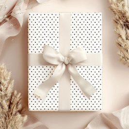 Papel De Regalo Patrón Minimalista moderno de triángulo blanco y n